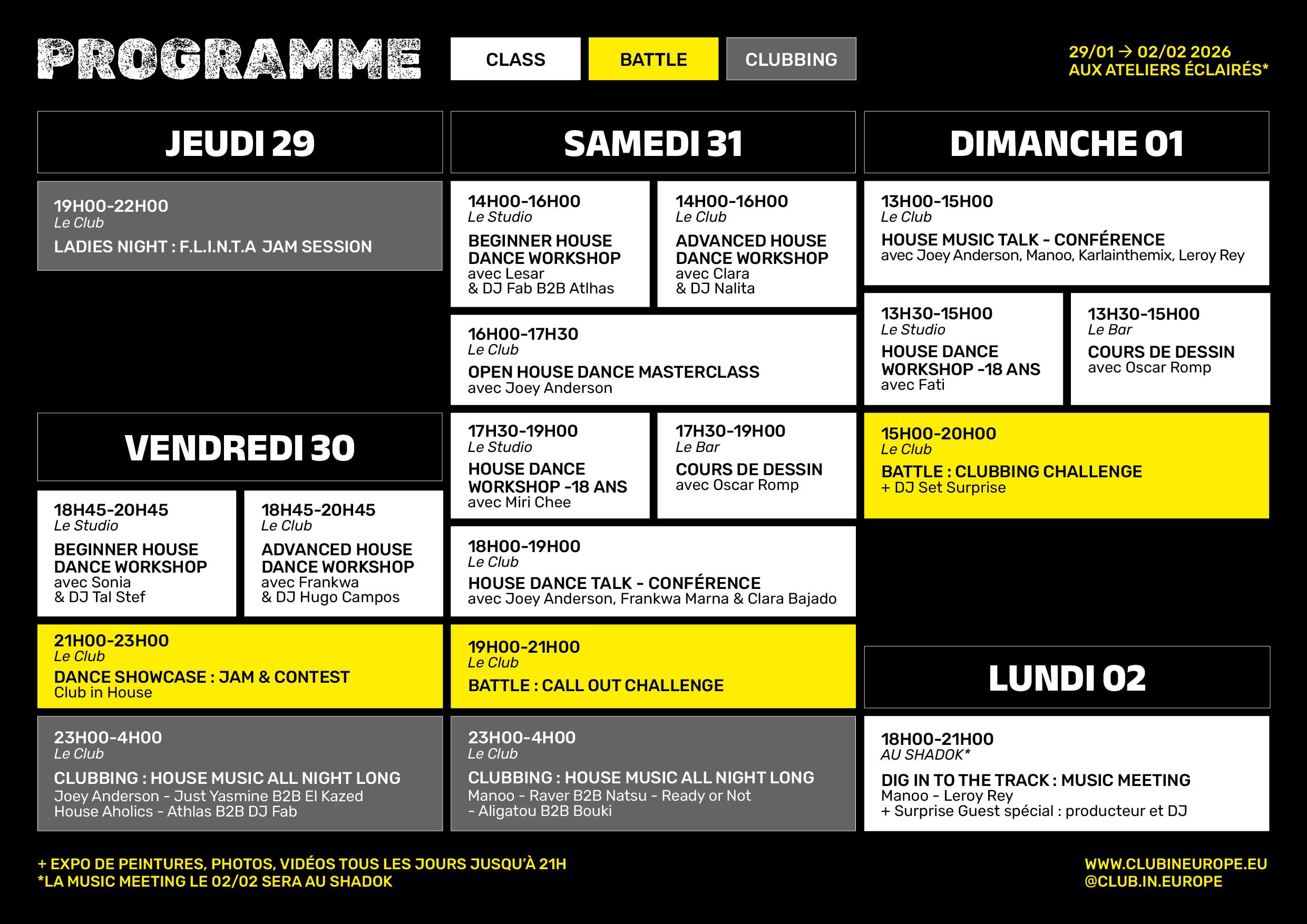 planning club in europe 2026